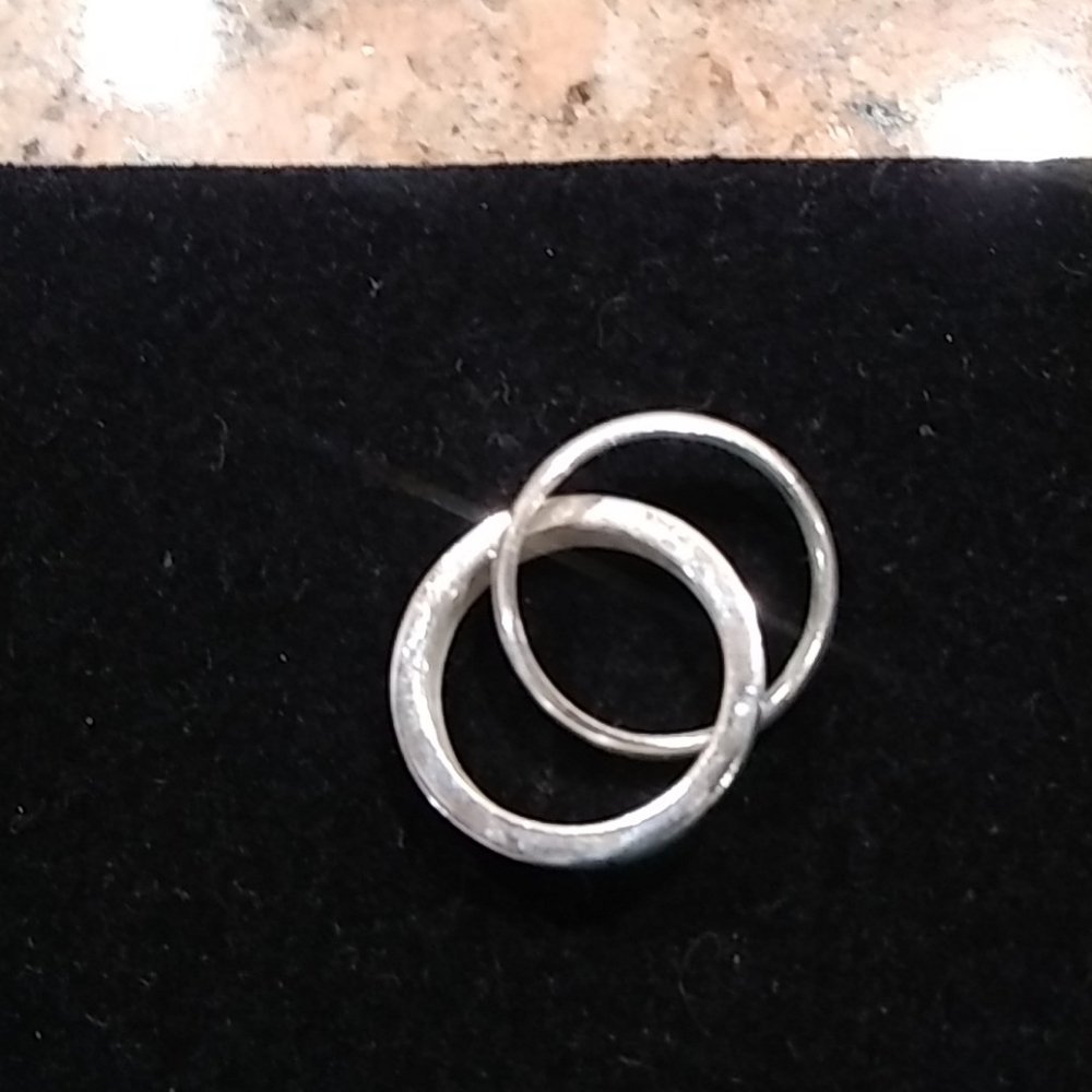 New Interwining Turquoise Rings - Picture 4 of 4
